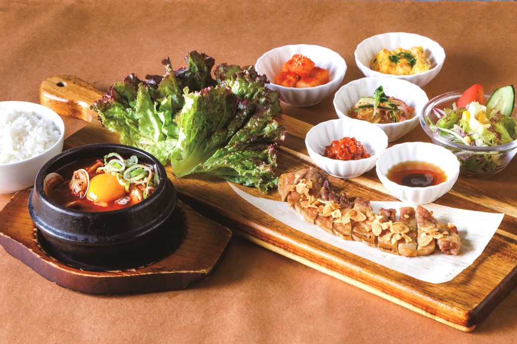 サムギョプサル定食